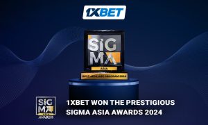 1xBet ganha prestigioso prêmio SiGMA Asia