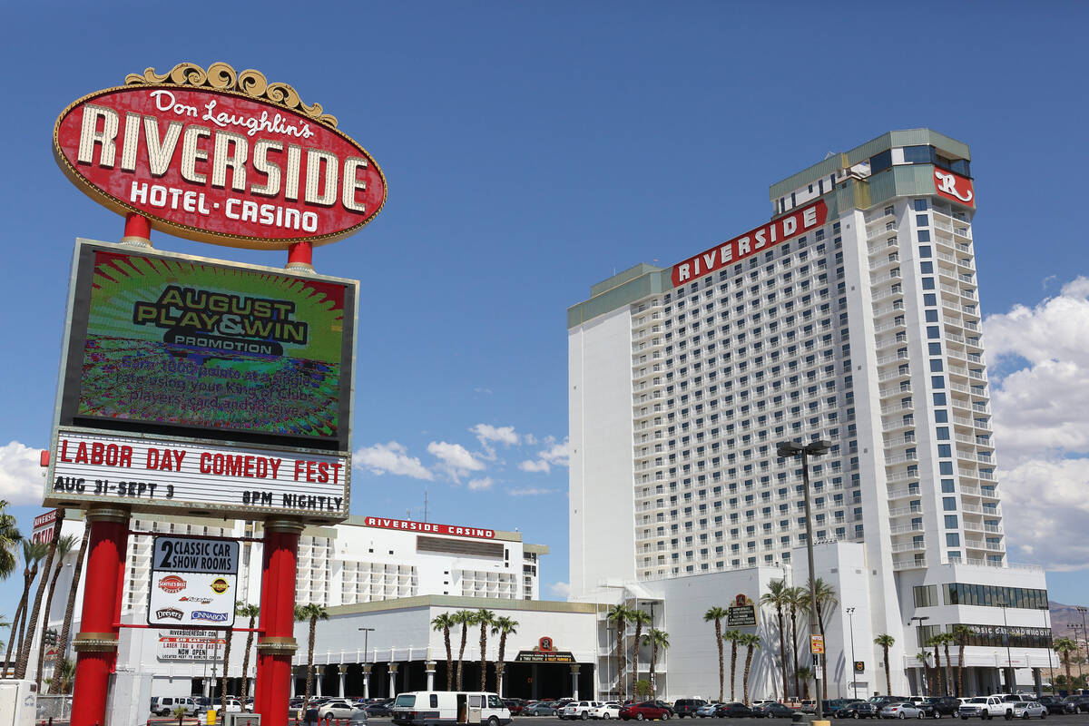 O hotel-cassino Riverside em Laughlin no sábado, 26 de agosto de 2017. (Las Vegas Review-Journal)